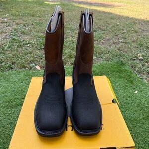 Carhartt Rugged Flex Work Boots Mens 13 Square‎ Safety Toe CMP1258 Waterproof